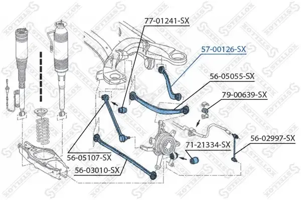 Рычаги STELLOX 57-00126-SX