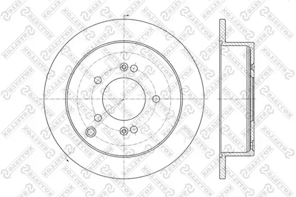 Тормозные диски STELLOX 6020-3414-SX