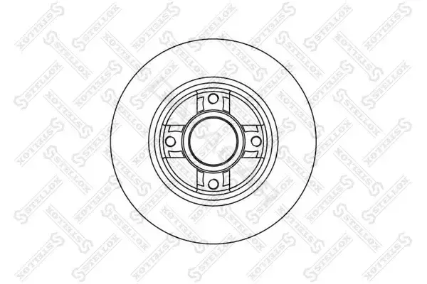 Тормозные диски STELLOX 6020-3937-SX