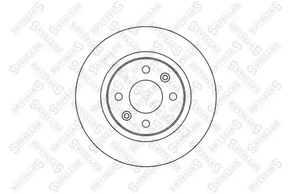 Тормозные диски STELLOX 6020-3939-SX