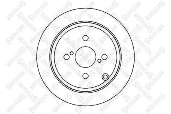 Тормозные диски STELLOX 6020-4584-SX