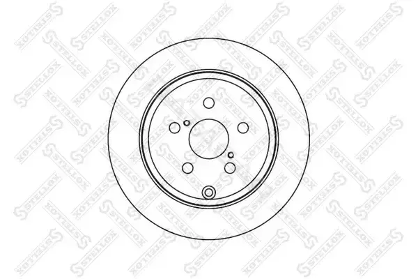 Тормозные диски STELLOX 6020-4589-SX