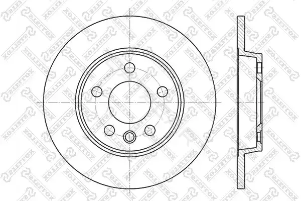 Тормозные диски STELLOX 6020-4767-SX