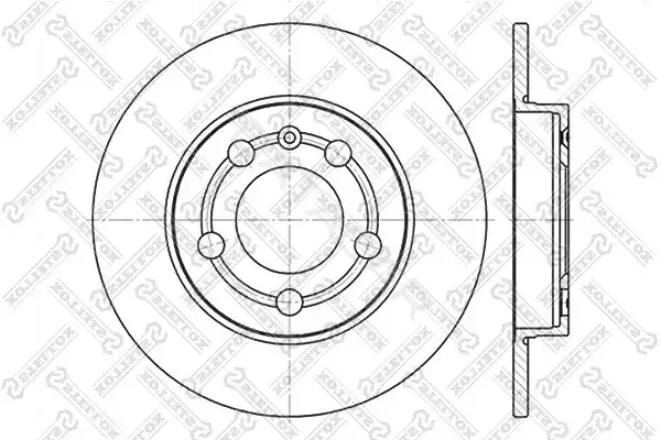 Тормозные диски STELLOX 6020-4779-SX