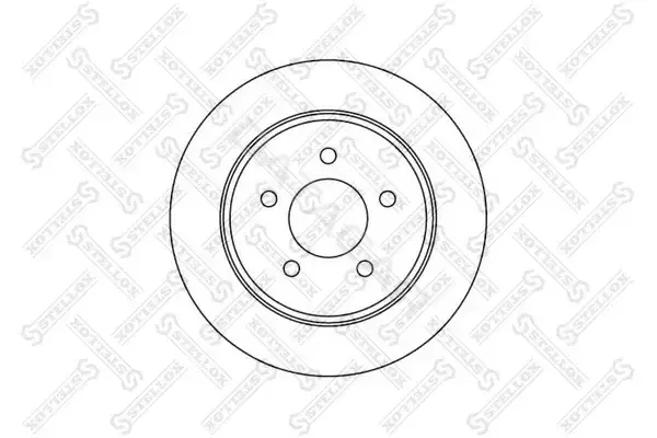 Тормозные диски STELLOX 6020-9311-SX