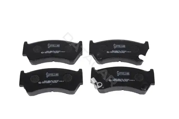 Тормозные колодки STELLOX 603002-SX