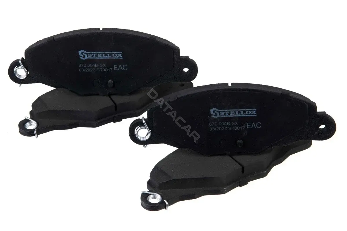 Тормозные колодки STELLOX 670004B-SX