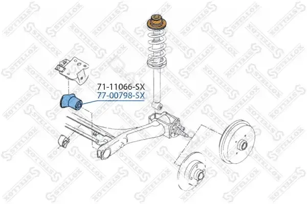 Сайлентблок рычага STELLOX 77-00798-SX