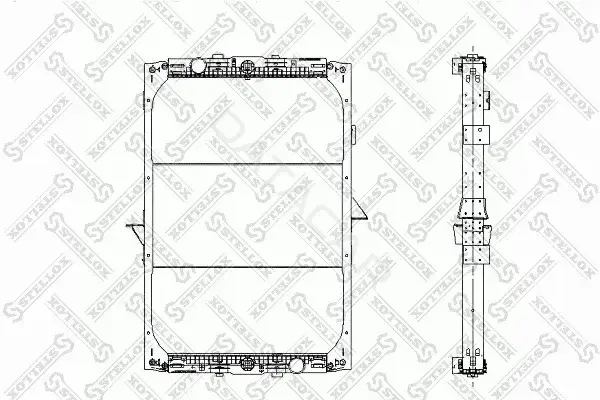 Радиатор охлаждения STELLOX 81-03317-SX