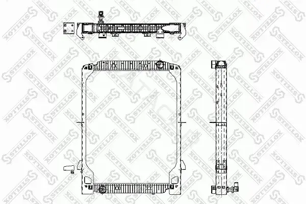 Радиатор охлаждения STELLOX 81-03319-SX