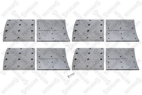 Тормозные накладки STELLOX 85-01101-SX