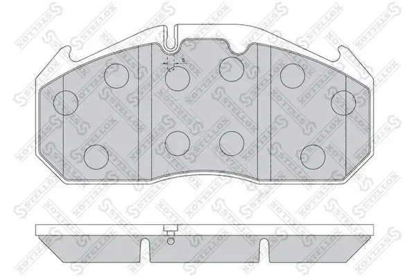 Тормозные колодки STELLOX 85-01405-SX