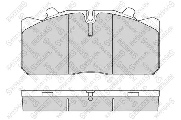 Тормозные колодки STELLOX 85-11416-SX