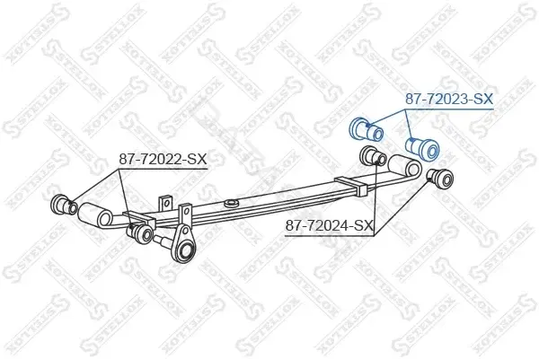 Сайлентблок рычага STELLOX 87-72023-SX