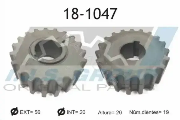 Шестерня коленвала IJS GROUP 18-1047