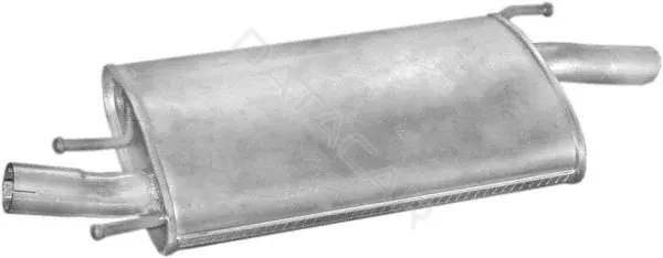 Глушитель выхлопных газов POLMOSTROW 08.161
