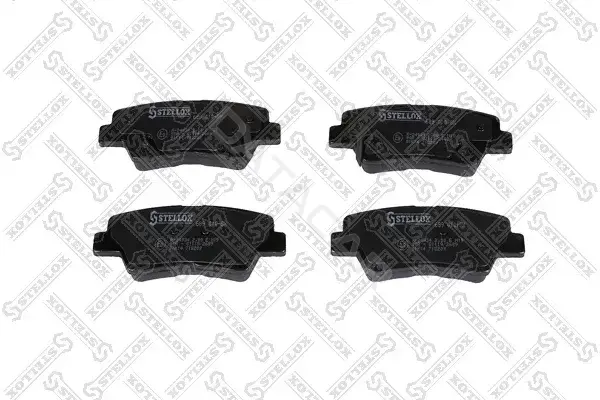 Тормозные колодки STELLOX 689010-SX