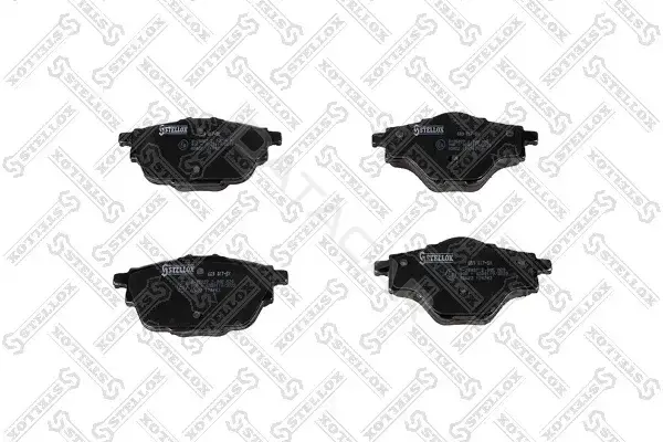 Тормозные колодки STELLOX 689017-SX