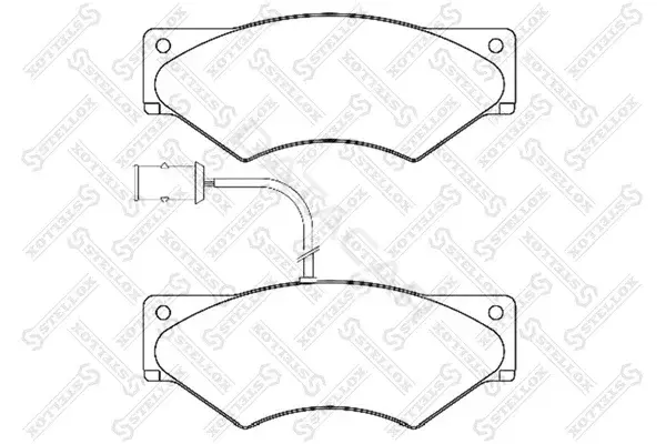 Тормозные колодки STELLOX 85-01439-SX