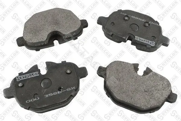 Тормозные колодки STELLOX 000358B-SX