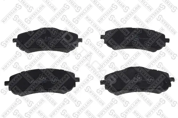 Тормозные колодки STELLOX 000680B-SX