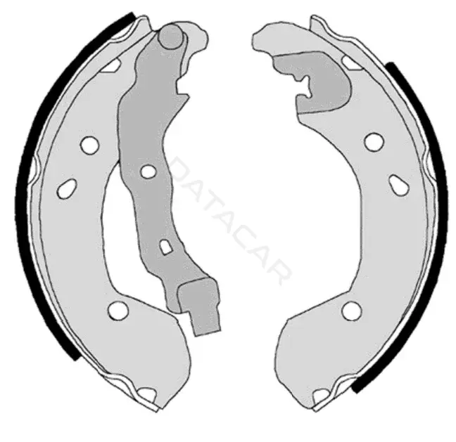 Барабанные колодки STELLOX 000693-SX