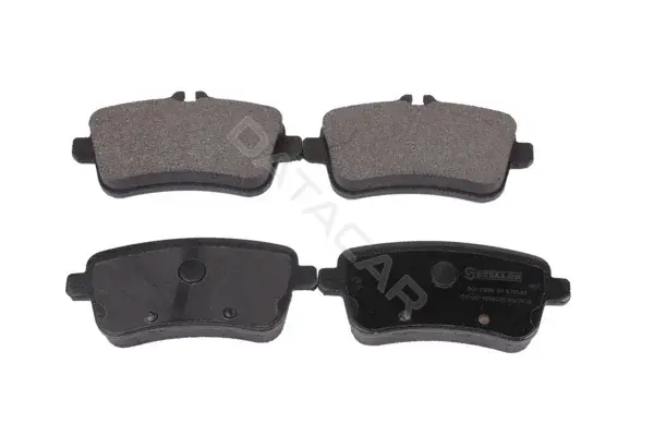 Тормозные колодки STELLOX 000698B-SX