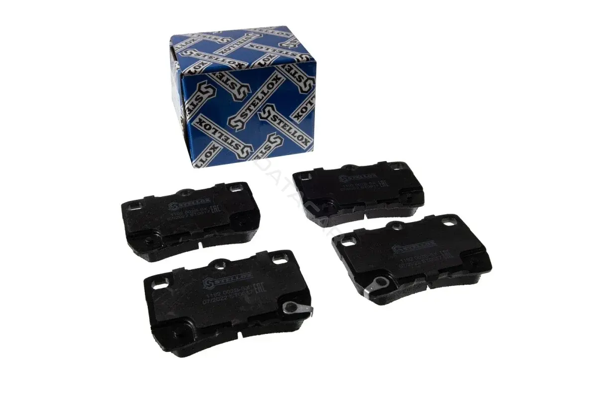 Тормозные колодки STELLOX 1192002B-SX