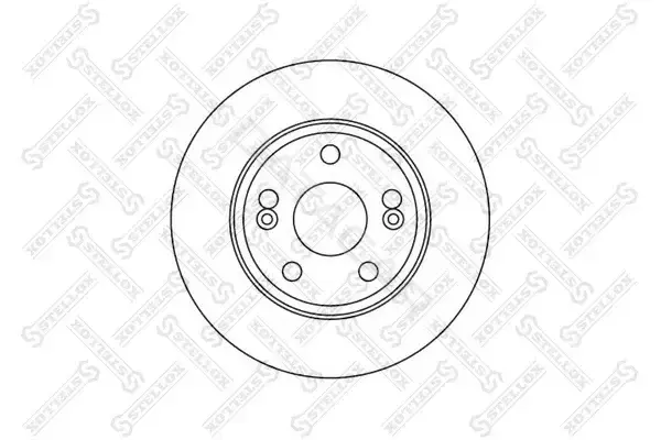 Тормозные диски STELLOX 6020-3934-SX