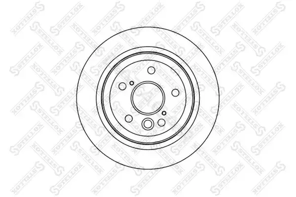 Тормозные диски STELLOX 6020-4576-SX
