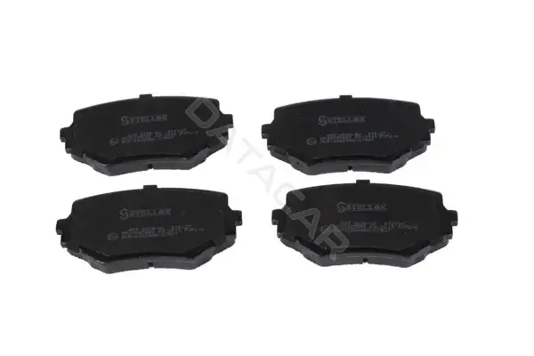 Тормозные колодки STELLOX 605002B-SX