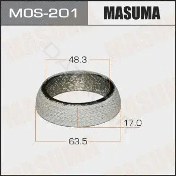 Прокладка глушителя MASUMA MOS-201