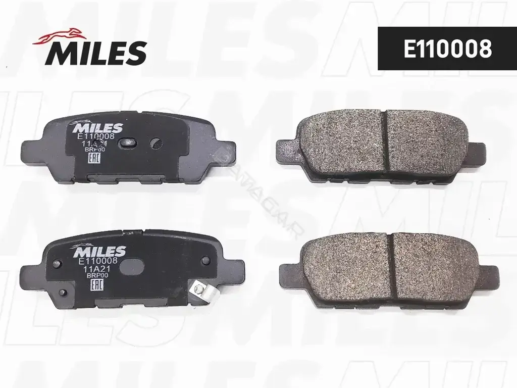 Тормозные колодки MILES E110008