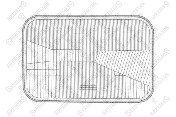 Отражатель фары STELLOX 88-01015-SX