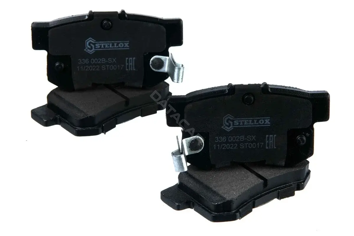 Тормозные колодки STELLOX 1596000B-SX