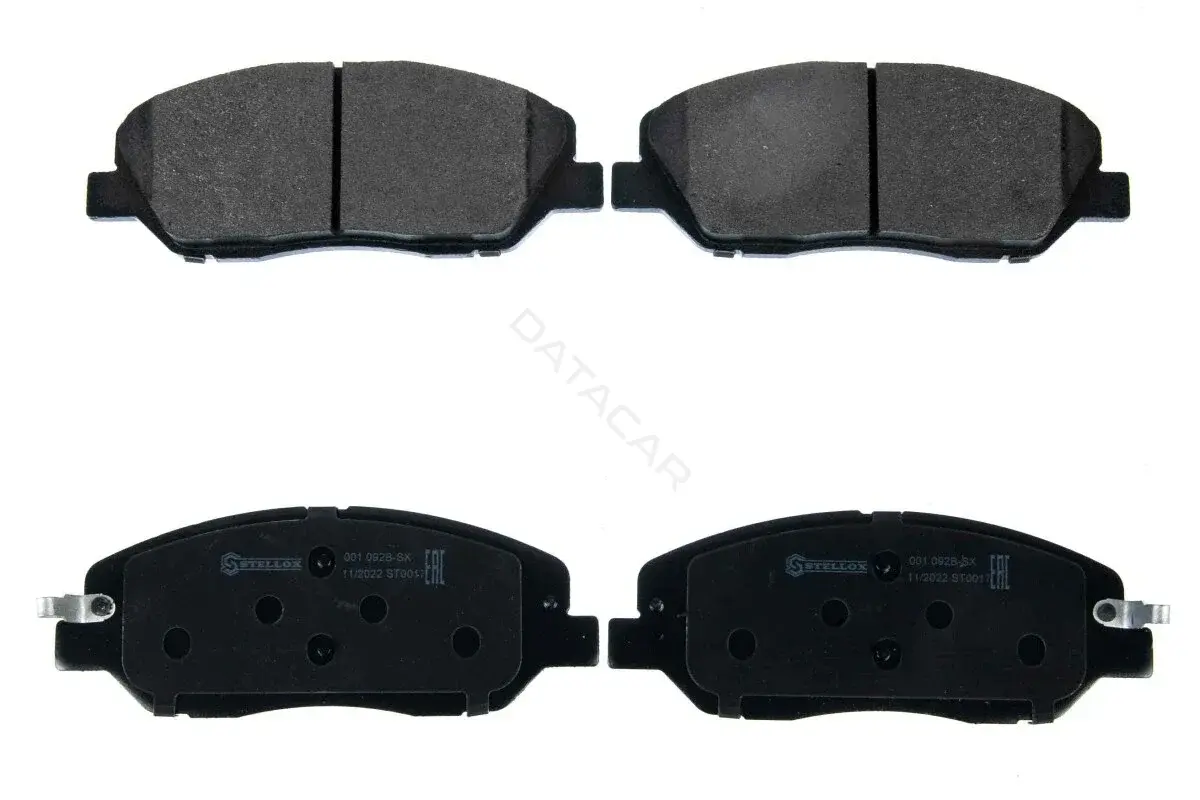Тормозные колодки STELLOX 1476000B-SX