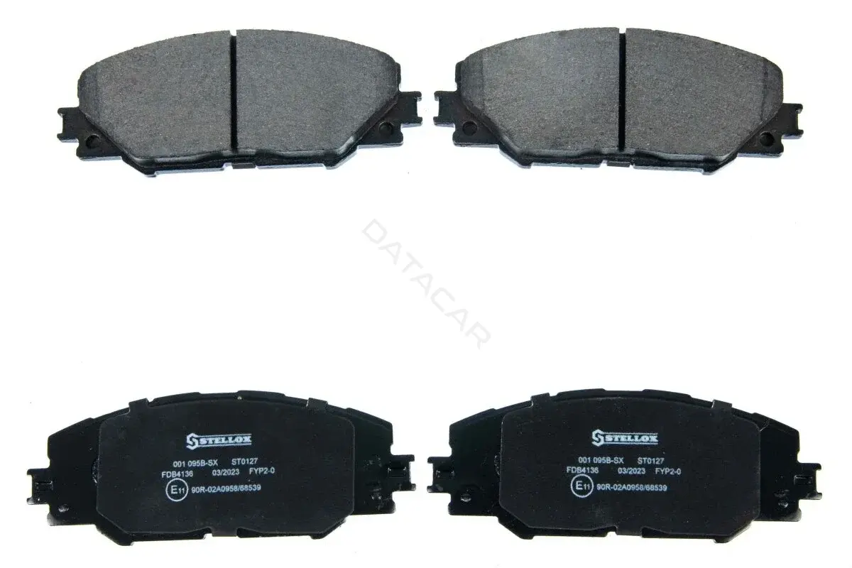 Тормозные колодки STELLOX 1473000B-SX