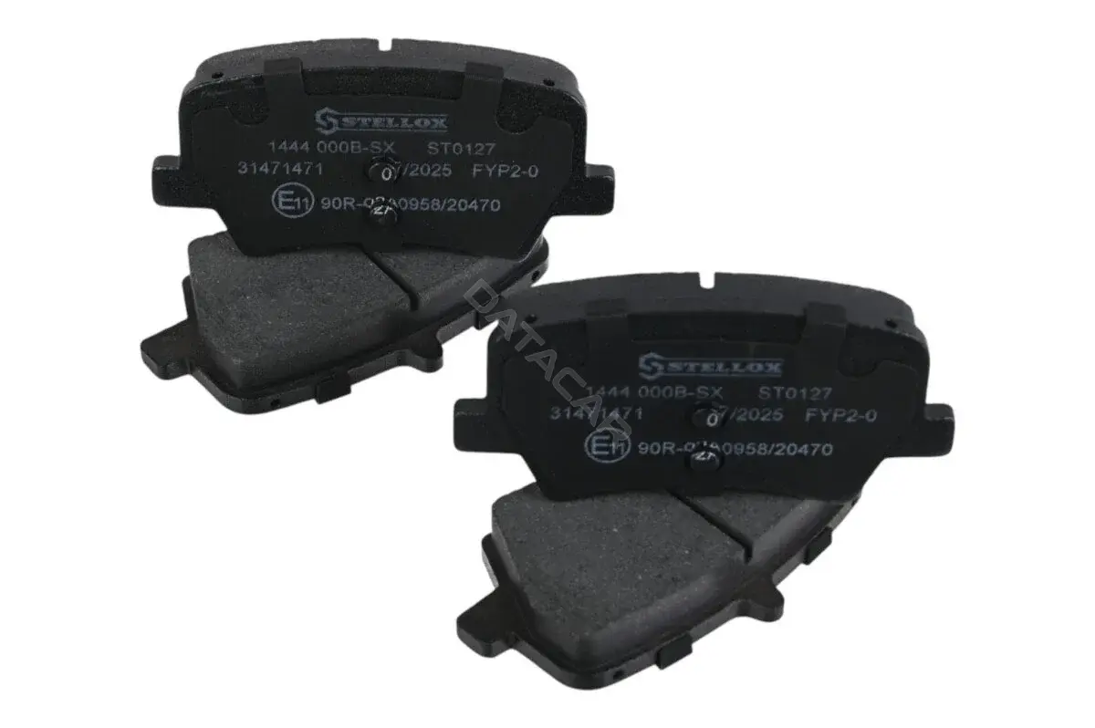 Тормозные колодки STELLOX 1444000B-SX