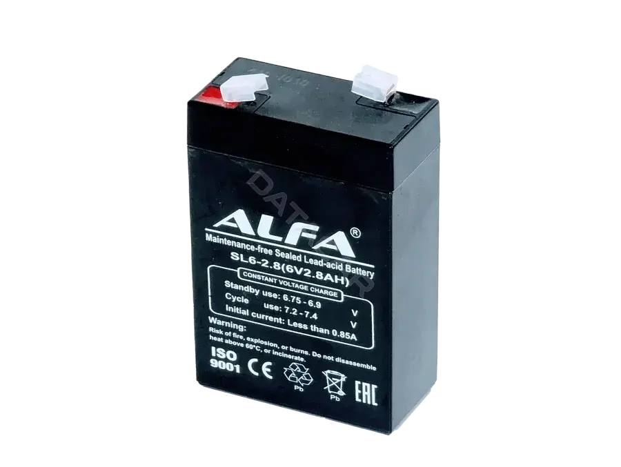 Аккумуляторы и батарейки ALFA SL6-2.8