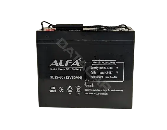 Аккумулятор ALFA SL12-80