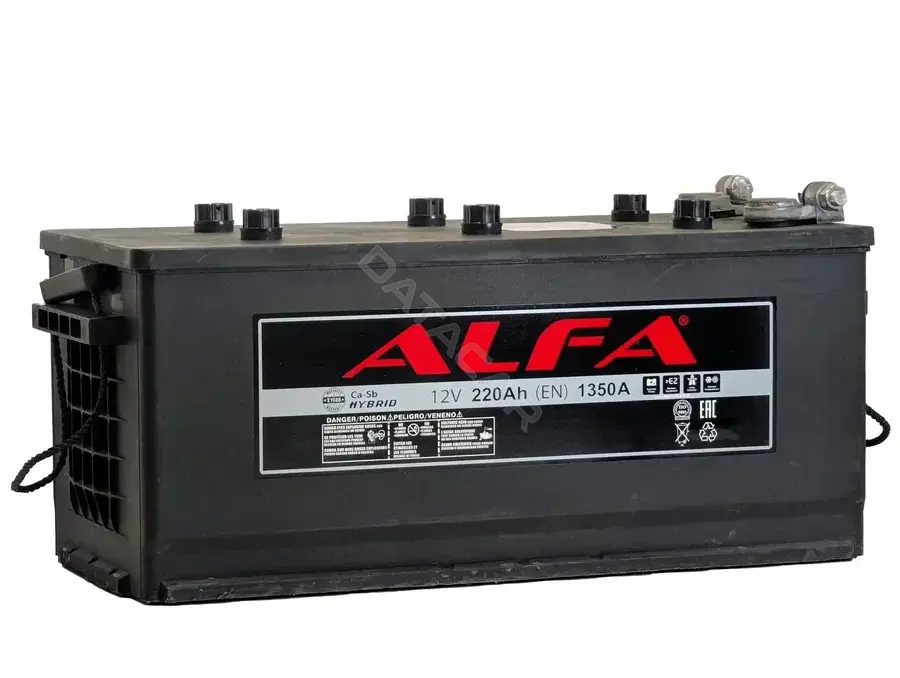 Аккумулятор ALFA 6CT-220