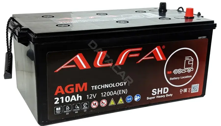 Аккумулятор ALFA LDC12-220