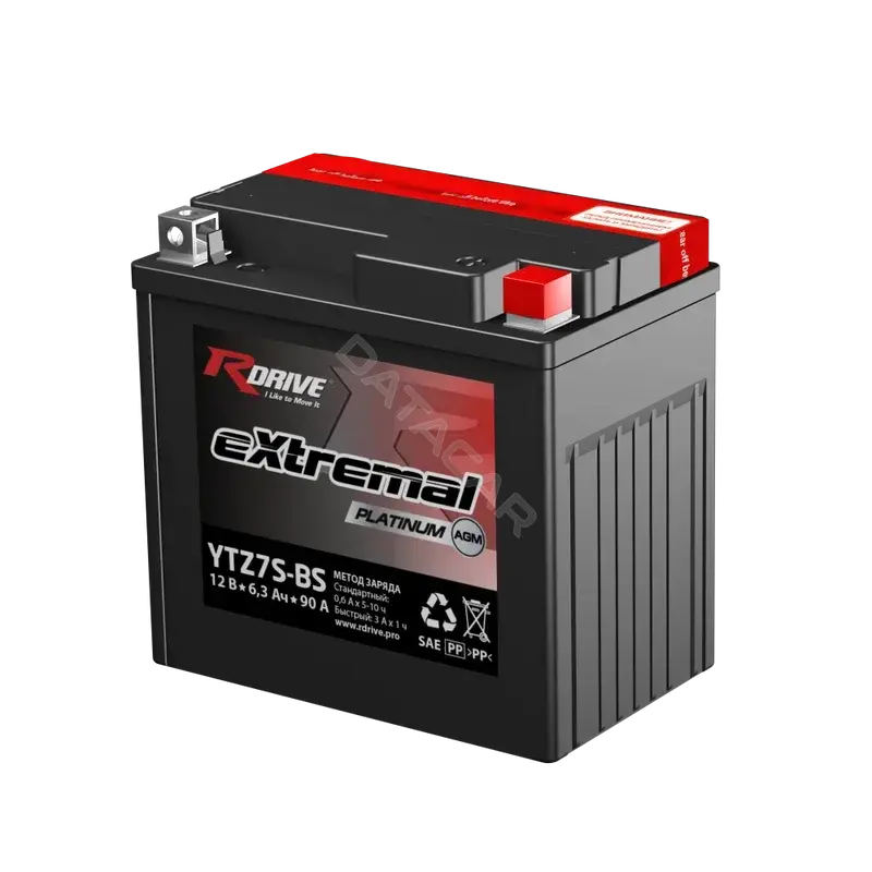 Аккумулятор RDrive YTZ7SBS