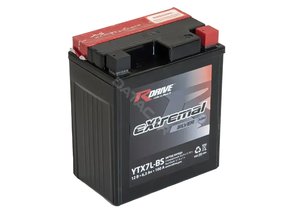 Аккумулятор RDrive YTX7LBS