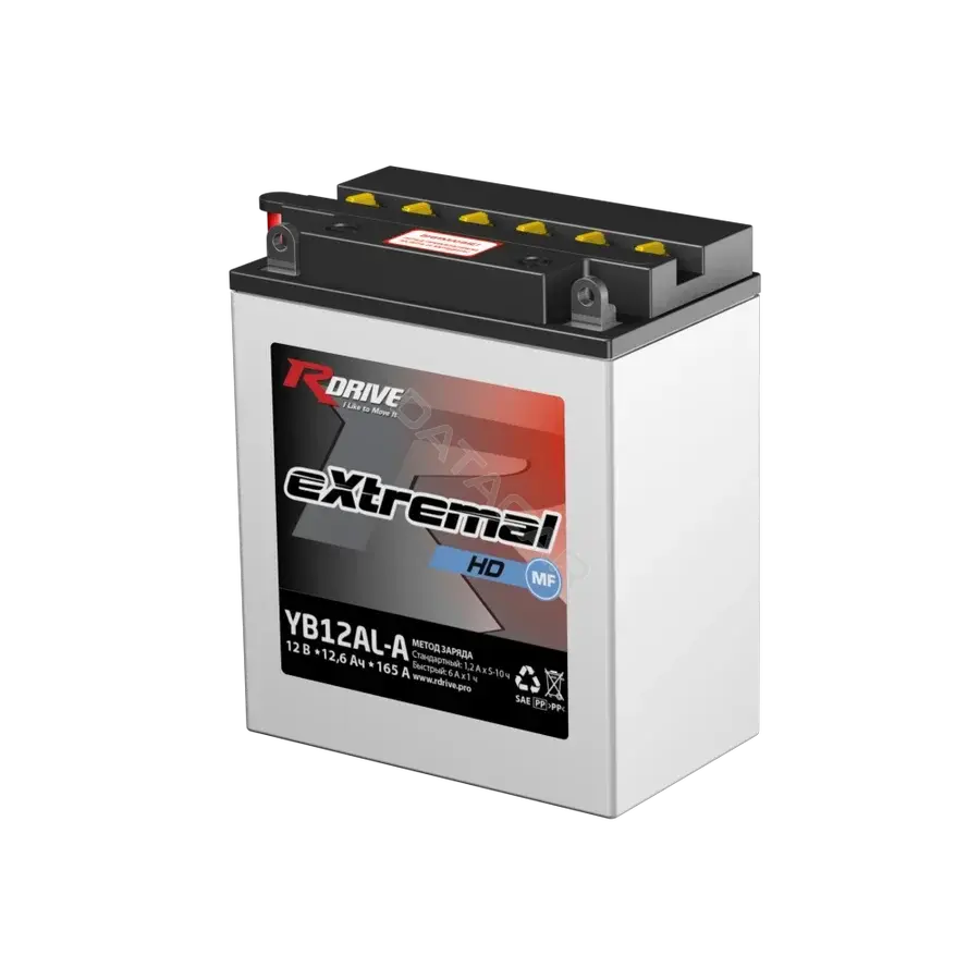 Аккумулятор RDrive YB12AL-A