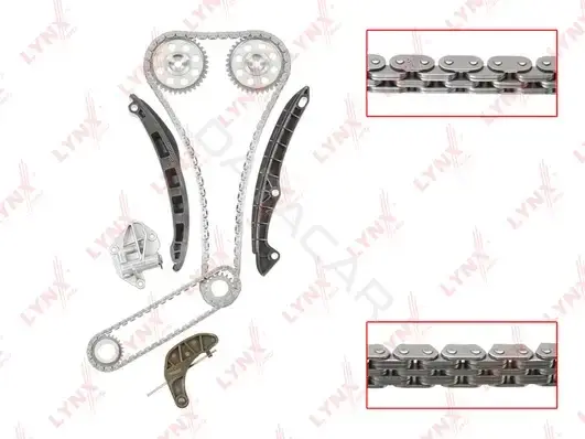 Комплект цепи ГРМ LYNXAUTO TK-0041