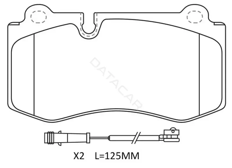 Тормозные колодки SB NAGAMOCHI BP31453W