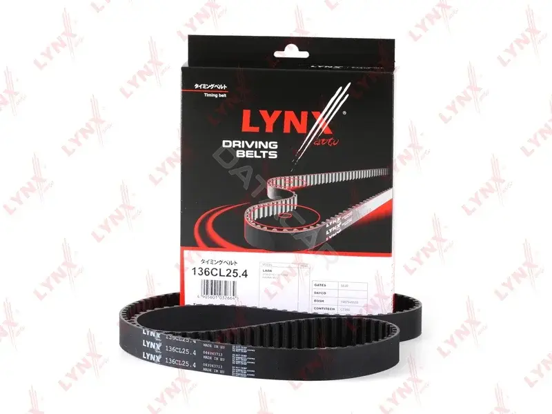 Ремень ГРМ LYNXAUTO 136CL25.4