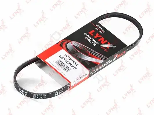 Ремень ручейковый LYNXAUTO 3PK0675