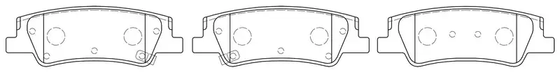 Тормозные колодки SB NAGAMOCHI BP11024